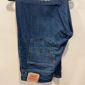 Mens Levi’s Jeans 569’s 36 x 30 Loose Straight Fit Luke New Relaxed Fit Indigo